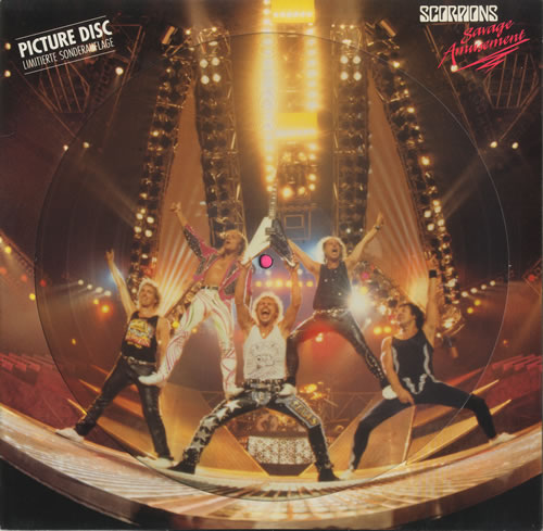 Scorpions Savage Amusement German picture disc LP (vinyl picture